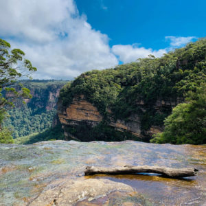 Wentworth Falls from the top
